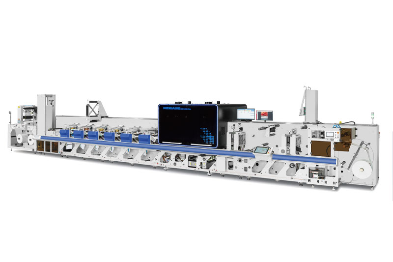 Máquina de impressão híbrida ZJR S (flexo/digital)